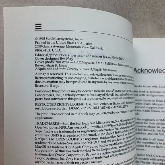 Sun Performance and Tuning: Sparc & Solaris by Adrian Cockcroft Paperback - Picture 4 of 6